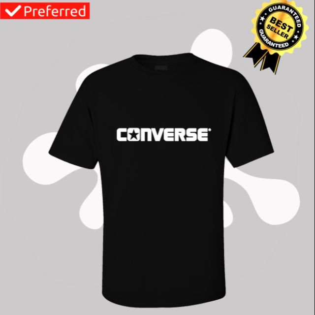 BEST OFFER T Shirt Converse COTTON Shopee Malaysia