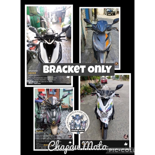 Honda Click v1 & v2 Beat Airblade BRACKET SIDE MIRROR ( bracket only ...