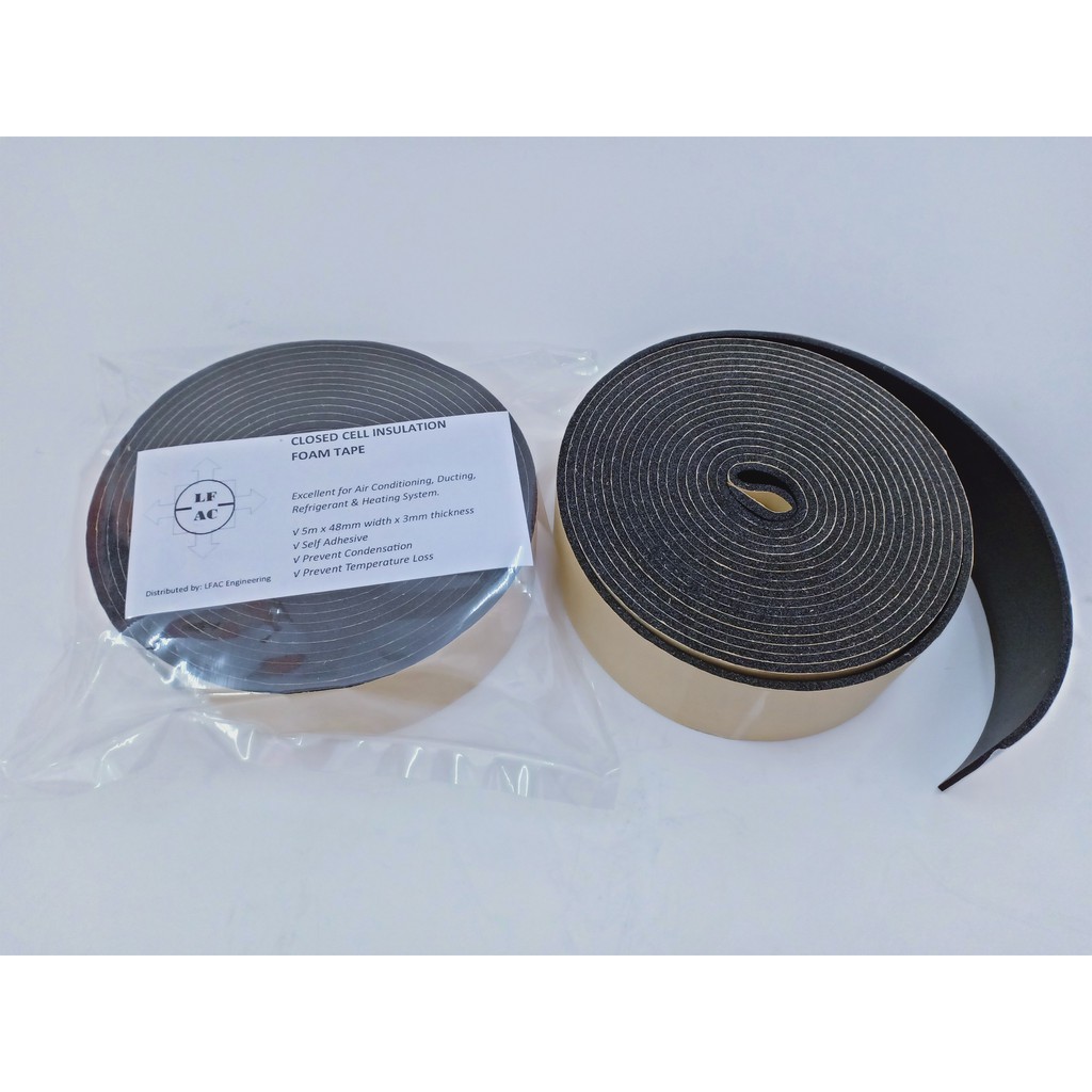 LFAC, Closed Cell Insulation Foam Tape Shopee Malaysia