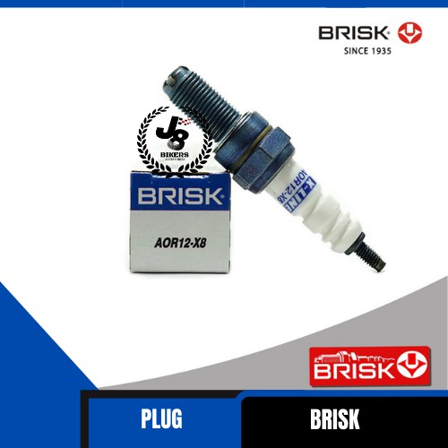 Brisk Spark Plug X Line Lc135 Y15ZR y16zr Fz150 R15 V3 NVX155 Nmax155