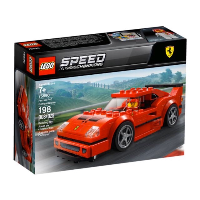 [BrickMonster] Lego 75890 Speed Champions Ferrari F40 Competizione ...