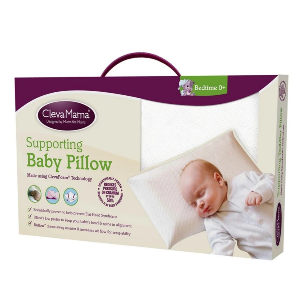 Clevamama supporting baby pillow sales