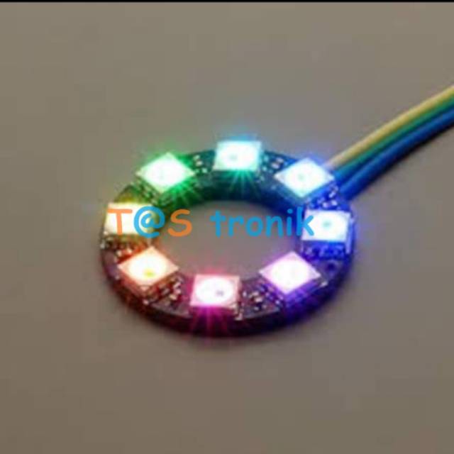 RGB Led 8 bit 8bitsRing WS2182B WS 2812 | Shopee Malaysia