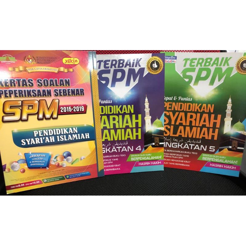 TERBAIK SPM : PENDIDIKAN SYARIAH ISLAMIAH TINGKATAN 2020 | Shopee Malaysia