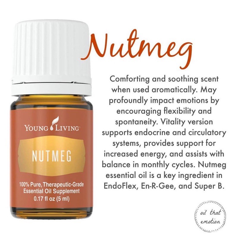 Young Living Nutmeg Essential Oil