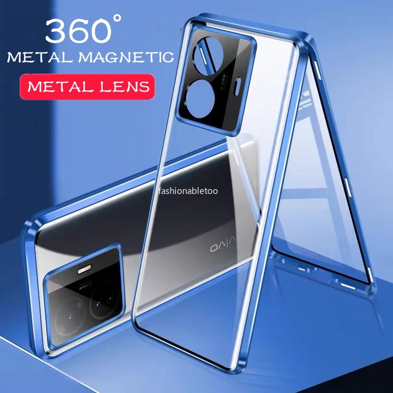 Double Sided Tempered Glass Phone Case For Vivo T1 Pro T1 X T1pro T1x 