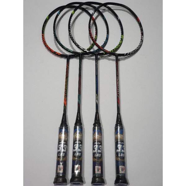 POWER MAX THUNDER 777 RACKET + DURATEC 66 III STRINGS (33lbs) | Shopee ...