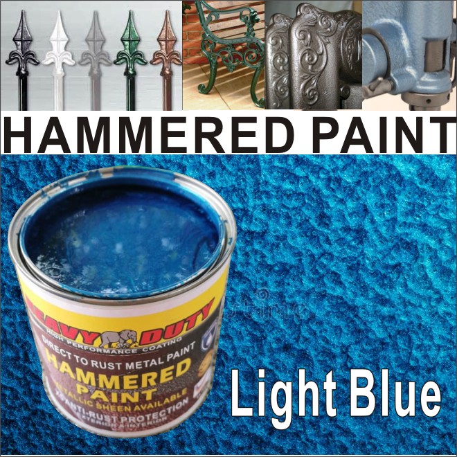1L ( 1 LITER ) HAMMERED PAINT ( METALLIC PAINT HEAVY DUTY ) HAMMERTONE / HAMMERITE Direct to