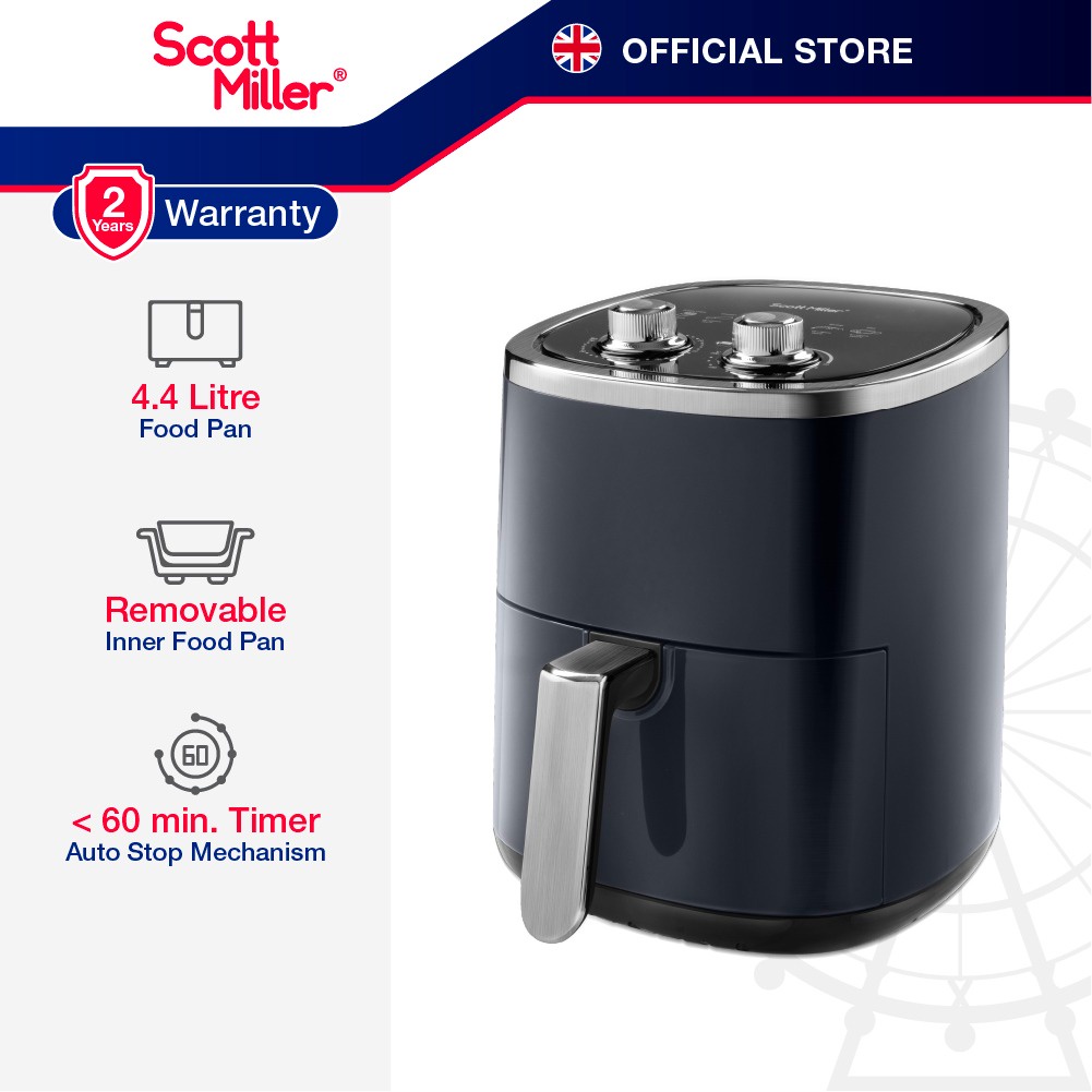 Scott Miller ECOSMART Series Air Fryer with Non Stick Pan 4.4L SM AF7 Shopee Malaysia