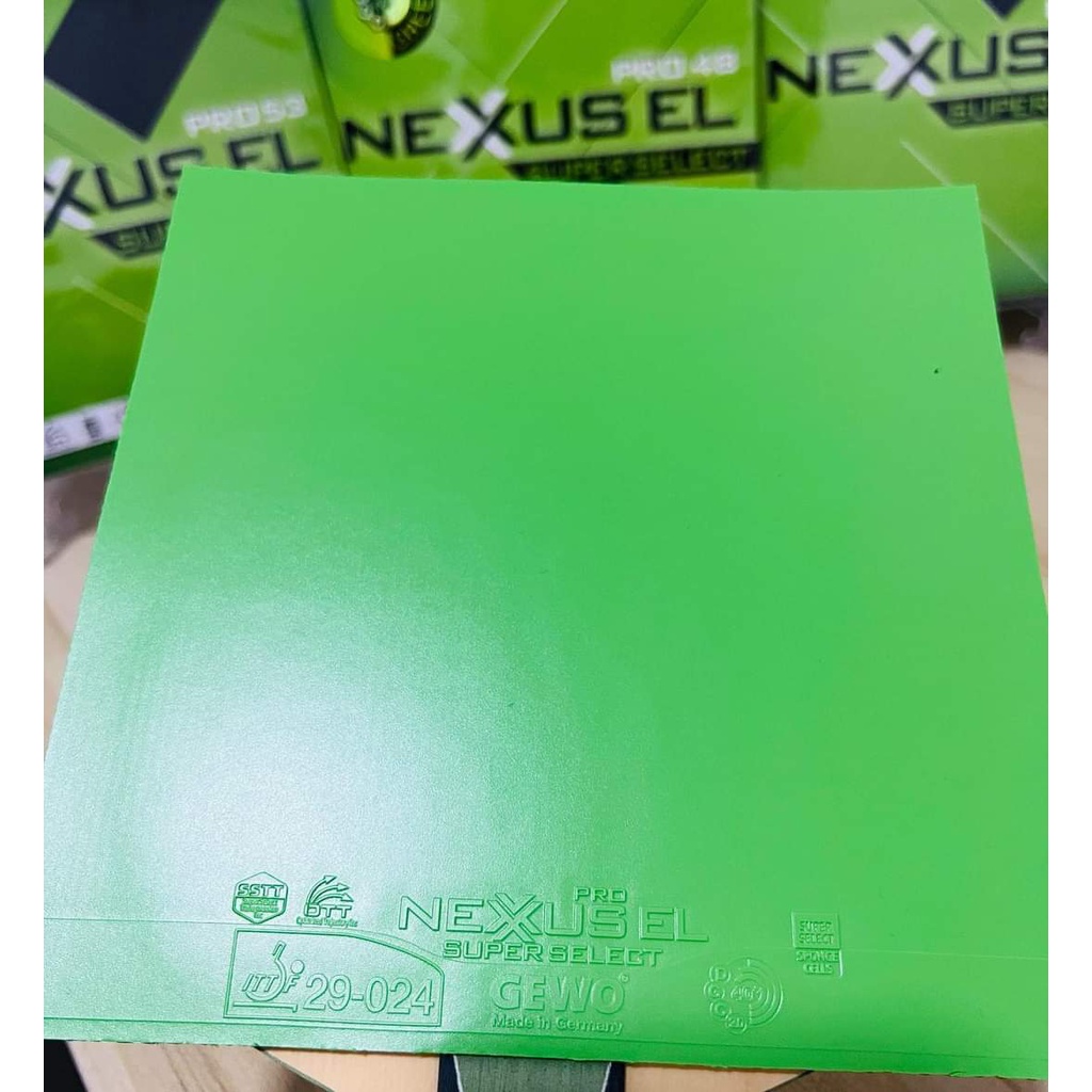 Gewo Nexxus EL Pro 48 Super Select Spin Elastic Table Tennis Spin