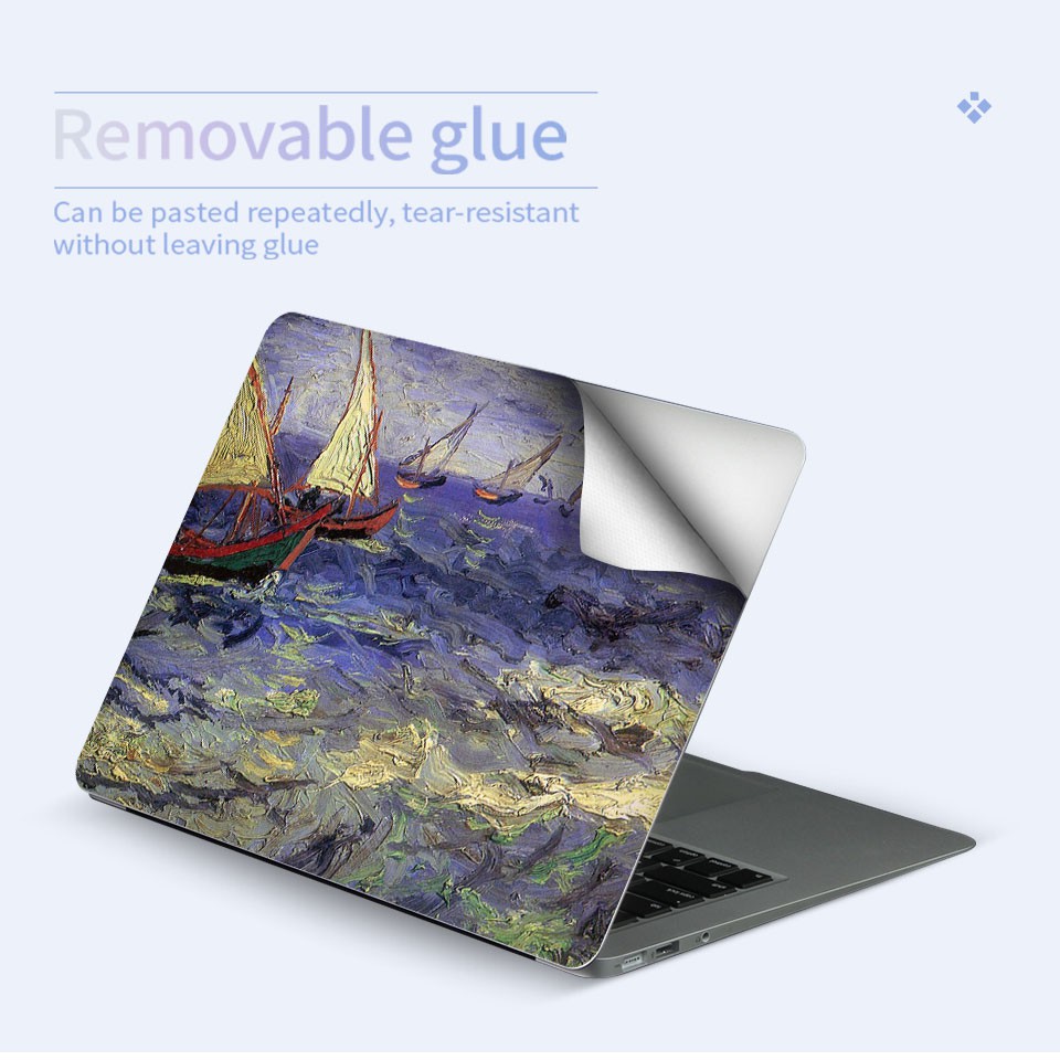 Laptop Notebook Skin Sticker Oil Painting Cover Art Decal 13.3