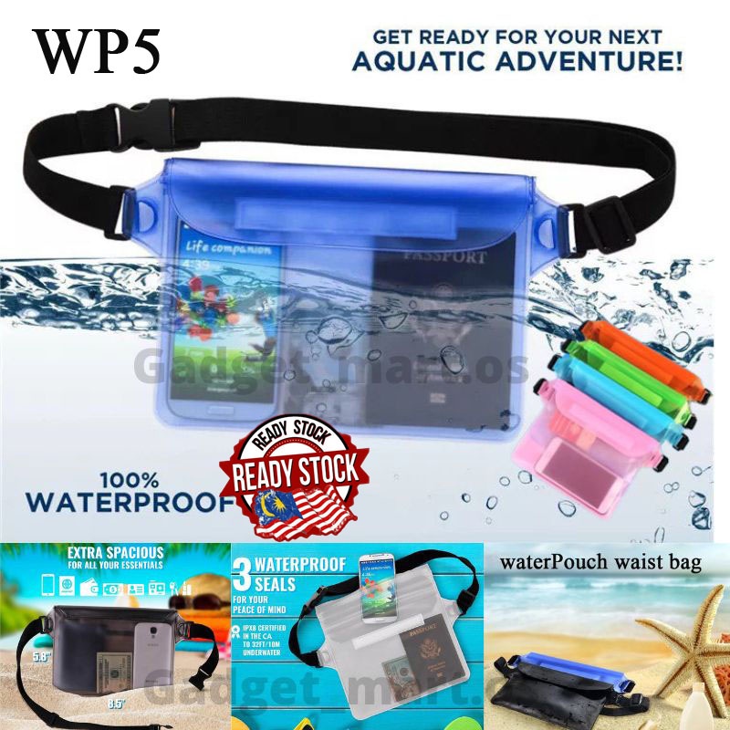 Waterproof phone Holder case pouch Universal handphone PVC plastik fon ...