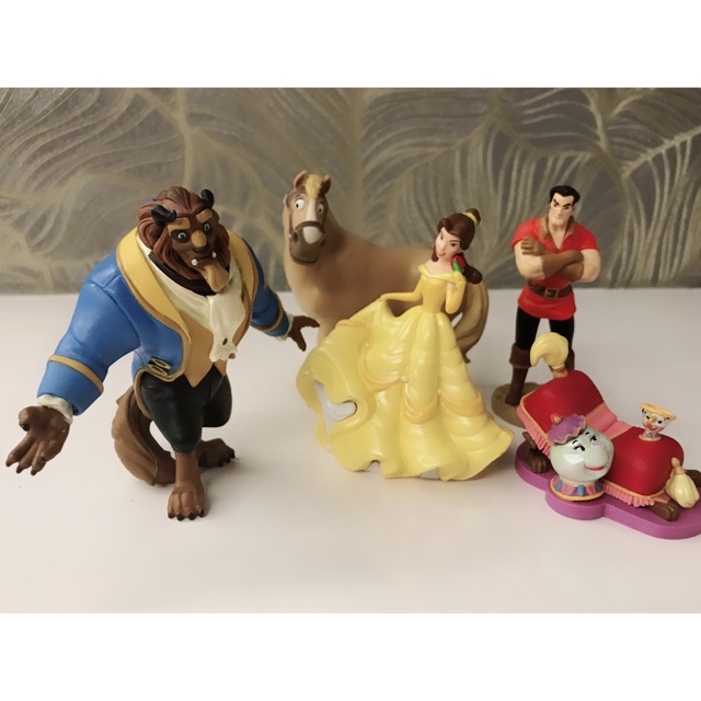 Beauty and best sale the beast playset