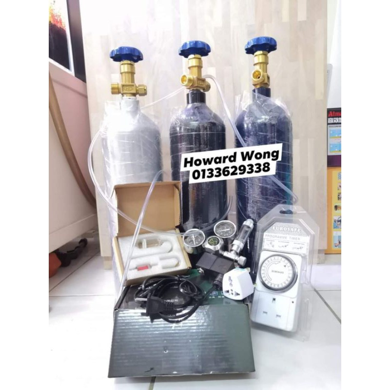 Co2 Set For Aquascape / Planted Aquarium (Carbon Dioxide) (Karbon ...