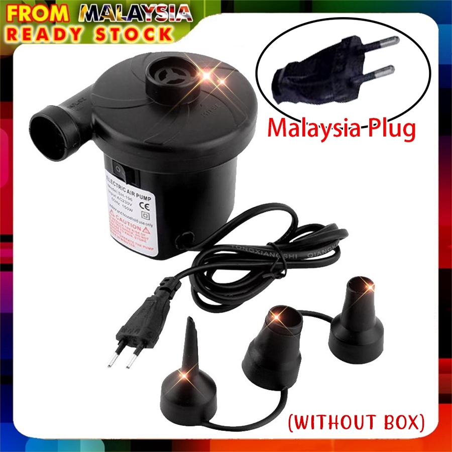 AC Electric Air Pump Inflate Deflate For Air Bed Mattress Swimming Pool ...
