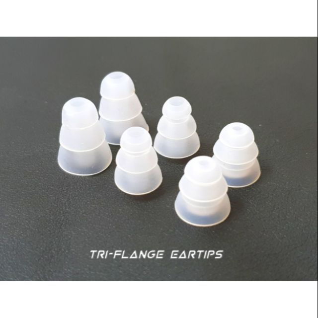 Triple flange ear discount tips