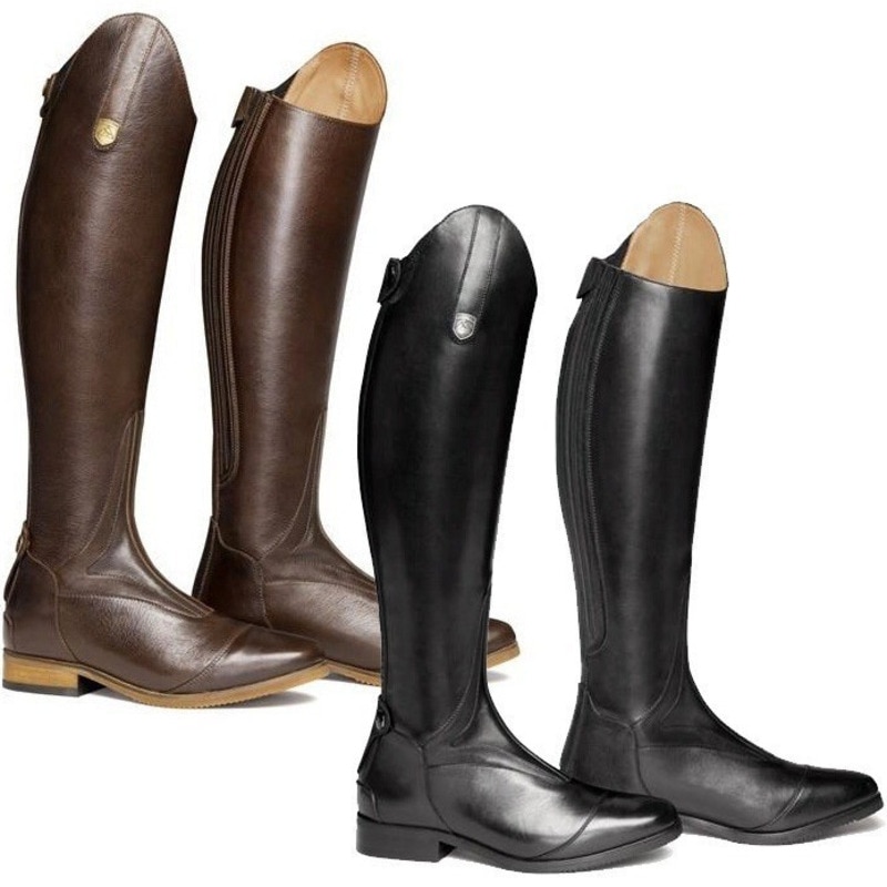 Bottes équitation The Rider Femme Taille 10 M Cuir Italien Occasion