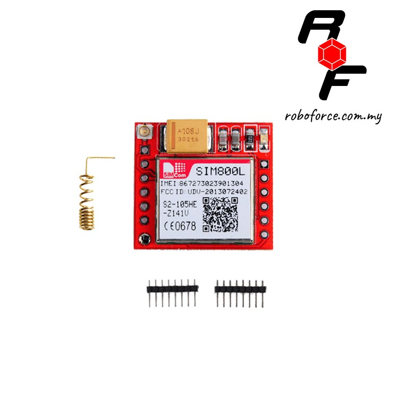 SIM Card Module SIM800L for Arduino/Raspberry Pi/ ARM/ 8051 ...