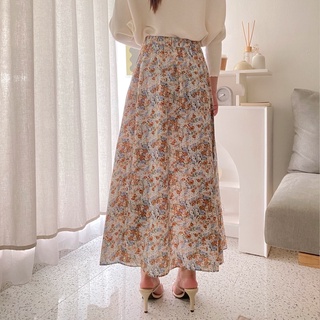 Floral on sale skirt shopee