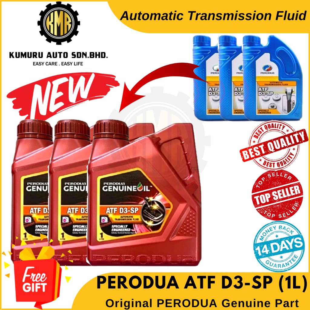 Original Perodua ATF Oil D3 SP 1L Automatic Transmission Oil Perodua ...