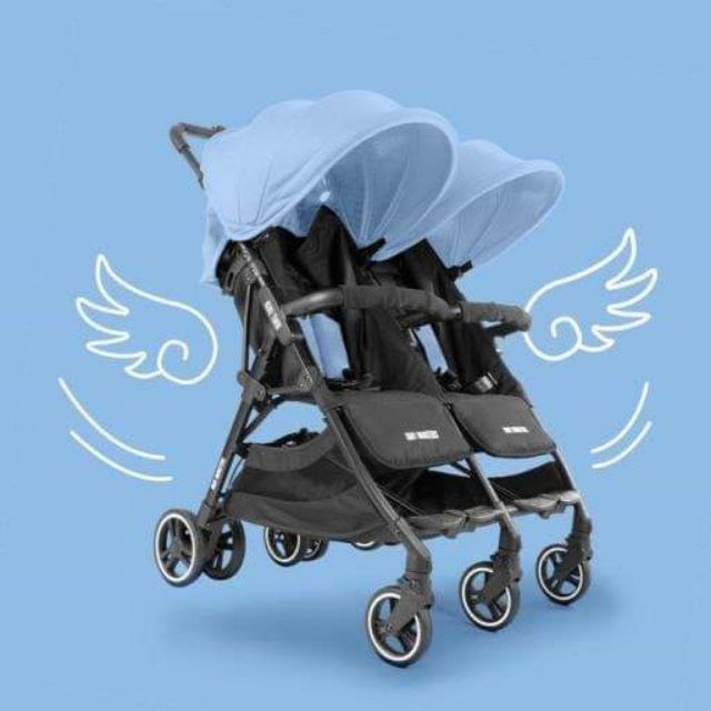 Baby monsters clearance kuki twin stroller