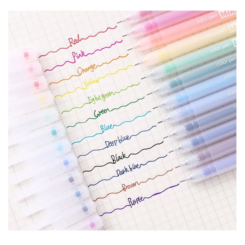 6 pastel gel pens - Writing accessories - Writing accessories - Stationery  - VARIS Toys SIA