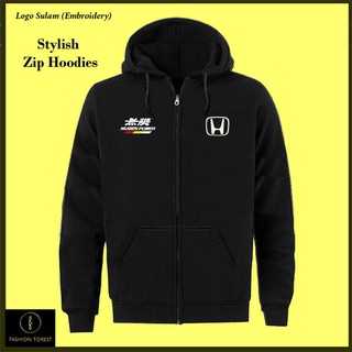 Zipper Hoodie Jacket Honda Mugen Power Classic Sportswear