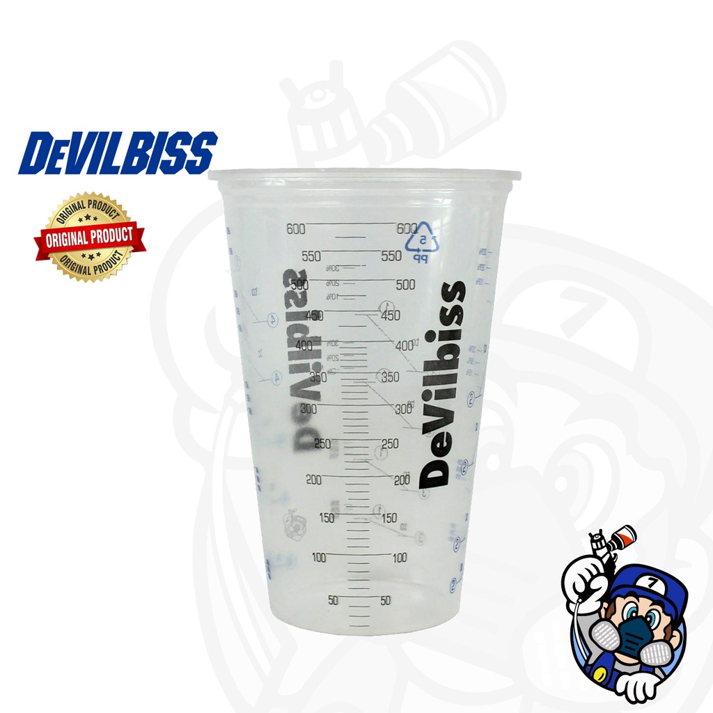 DEVILBISS Paint Mixing Cup (600ml) Shopee Malaysia