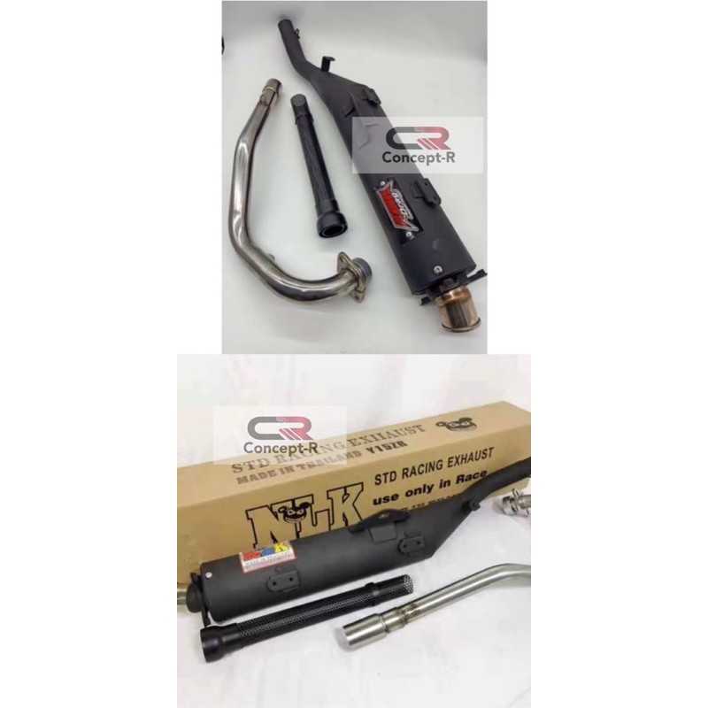 King Drag Exhaust Y15ZR Cutting Standard 28mm / NLK Exhaust Y15ZR 28mm / Swipoh Exhaust Y15ZR