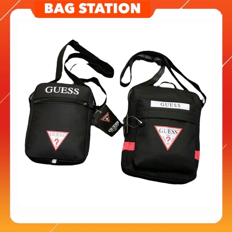 Guess pouchbag sling bag waist bag bag lelaki shoulder bag messenger bag cross body bag bag silang lelaki waterproof bag