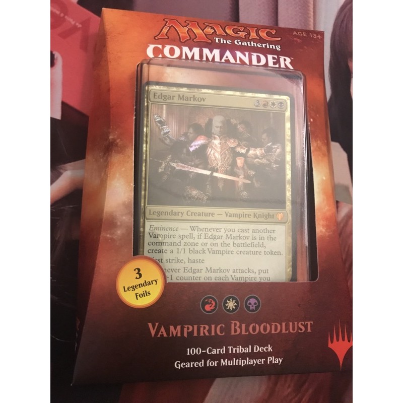 commander 2017 vampiric bloodlust | Shopee Malaysia