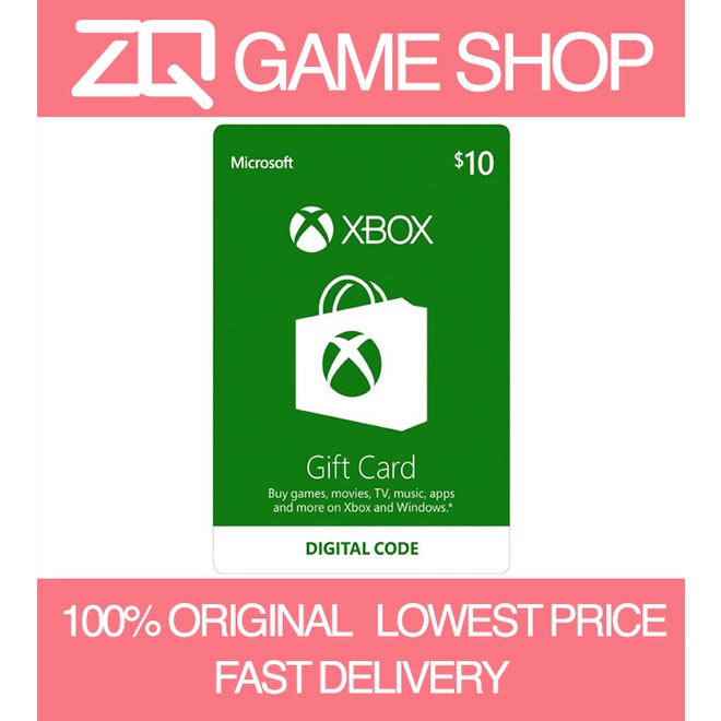 [🇺🇸美国USA] Microsoft Xbox Live Prepaid Card US Code Xbox Gift Card 5/10