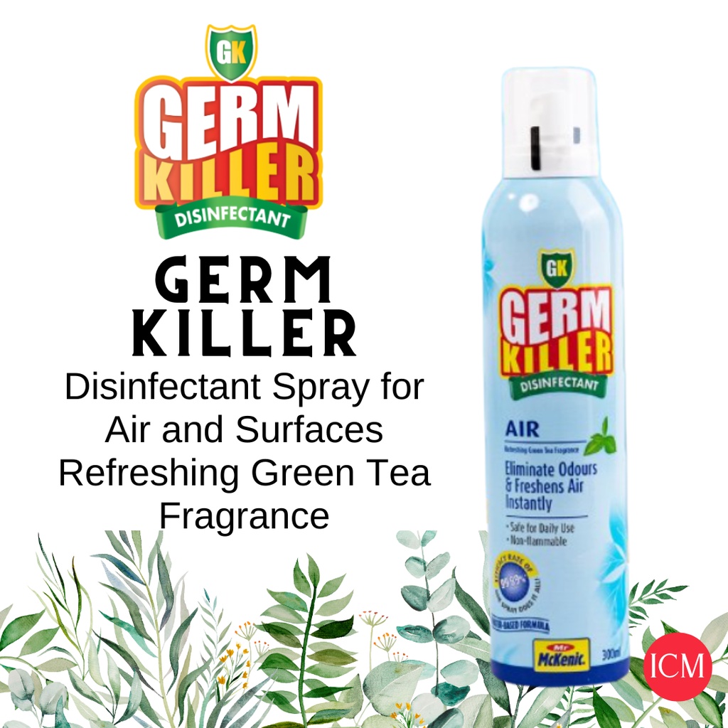 Mr McKenic Germ Killer Disinfectant Air Freshener 300ML Shopee Malaysia