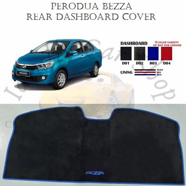 Perodua Bezza Rear Dashboard Cover Anti Slip Dashboard Mat High Quality ...