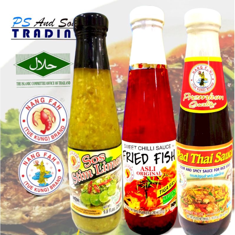 PES TIGA RASA NANG FAH SWEET CHILLI SAUCE FRIED FISH 290ML | Shopee ...