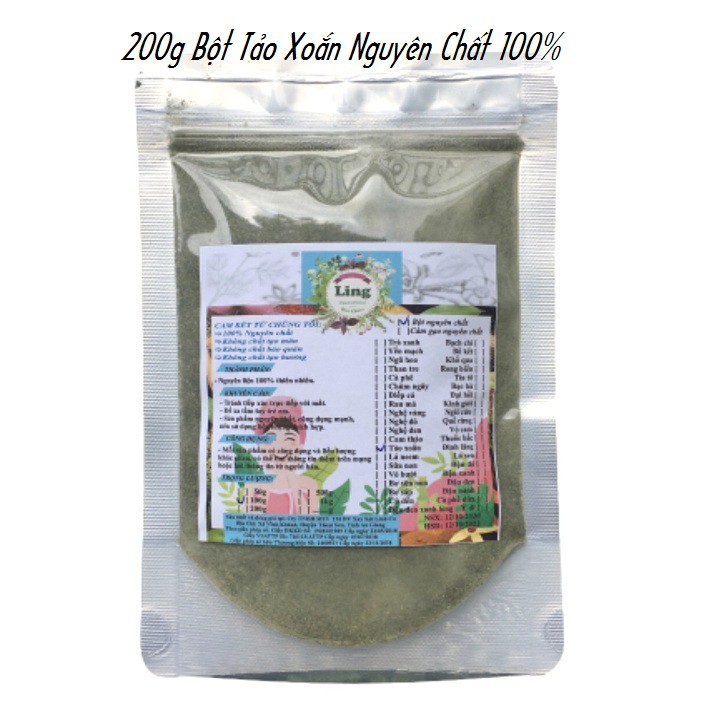 Spirulina Powder 200g With 100 Natural Pure Food Hygiene And Food