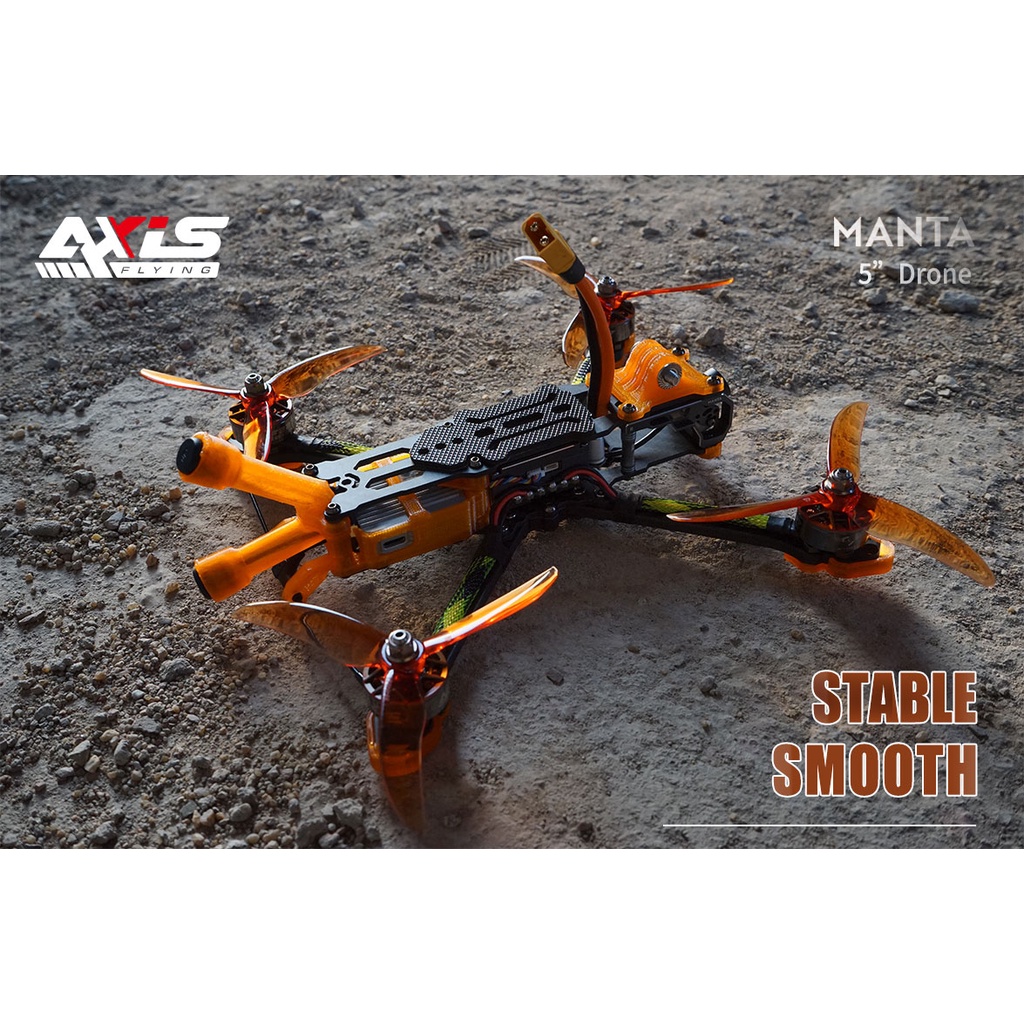 Axisflying MANTA True X 5inch 6S FPV Drone BNF | Shopee Malaysia