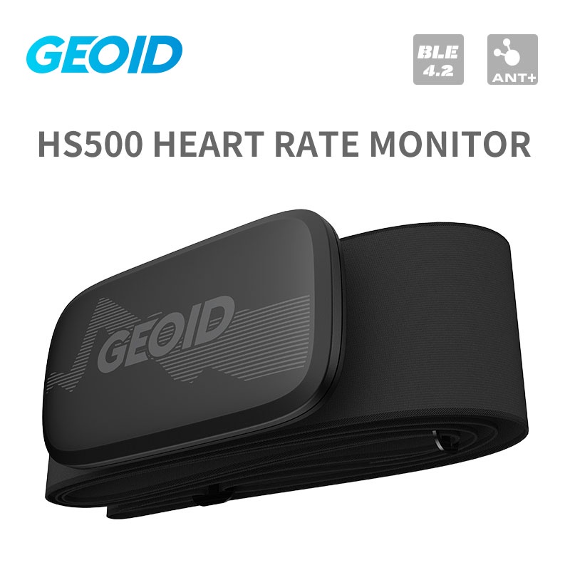 GEOID HS500 Heart Rate Sensor Bluetooth ANT Monitor With Chest Strap Dual Mode Computer Bike Sports Band Belt Compatible for GARMIN IGPSPORT Bryton Wahoo MAGENE XOSS Shopee Malaysia