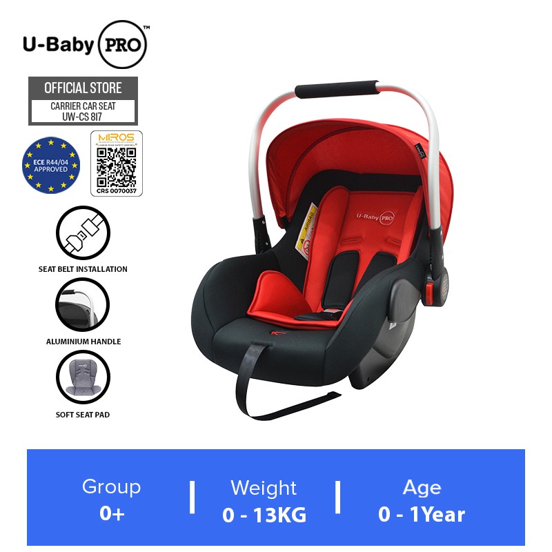 U Baby PRO UW CS 817 Newborn Infant Baby Car Seat Baby Carrier Shopee Malaysia