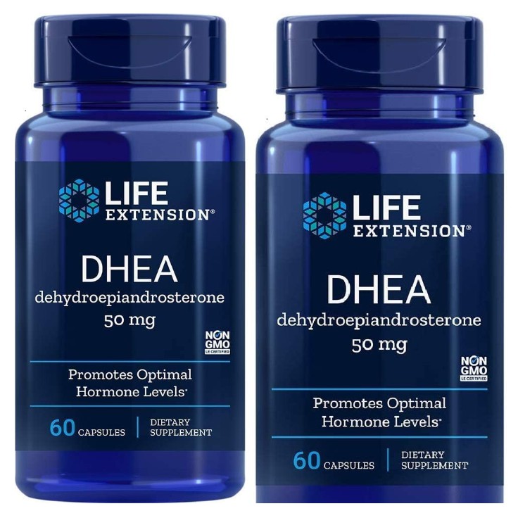 Life Extension, DHEA 50 Mg, 60-Capsules (2 Pack) | Shopee Malaysia