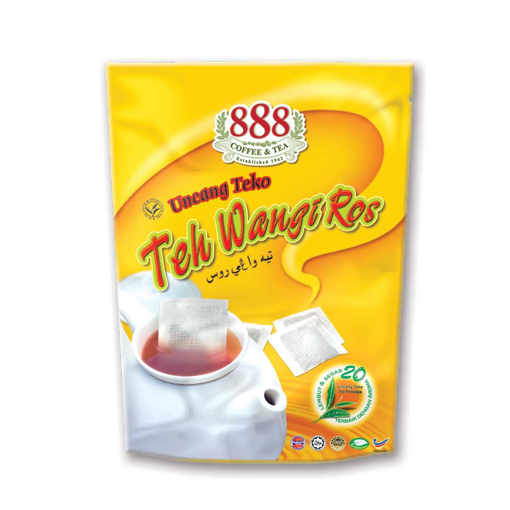 888 Teh Wangi Pot Bag Ros ( 2g x 20 Sachets ) | Shopee Malaysia