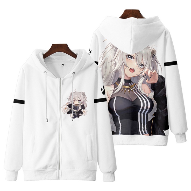 New Anime HOLO LIVE Shishiro Botan Zipper Hoodie Japanese Men's Fashion ...