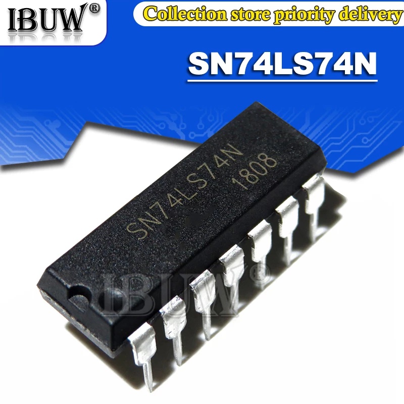 10PCS SN74LS74N DIP14 SN74LS74 74LS74N 74LS74 DIP Integrated IC ...