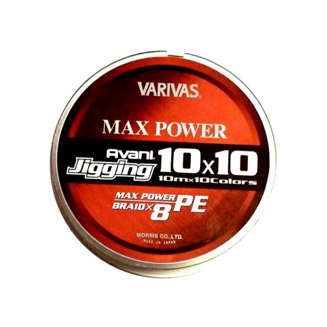 Varivas Avani Jigging 10x10 Max Power Braid Line