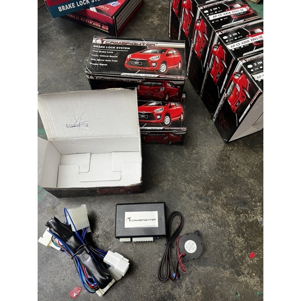 PERODUA Axia - Brake Lock System & Mirror Auto Fold 2016 | Shopee Malaysia