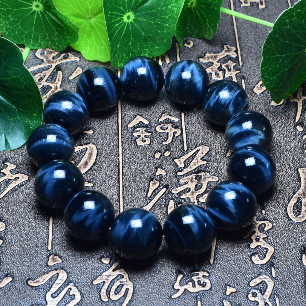 Natural blue deals tiger eye bracelet