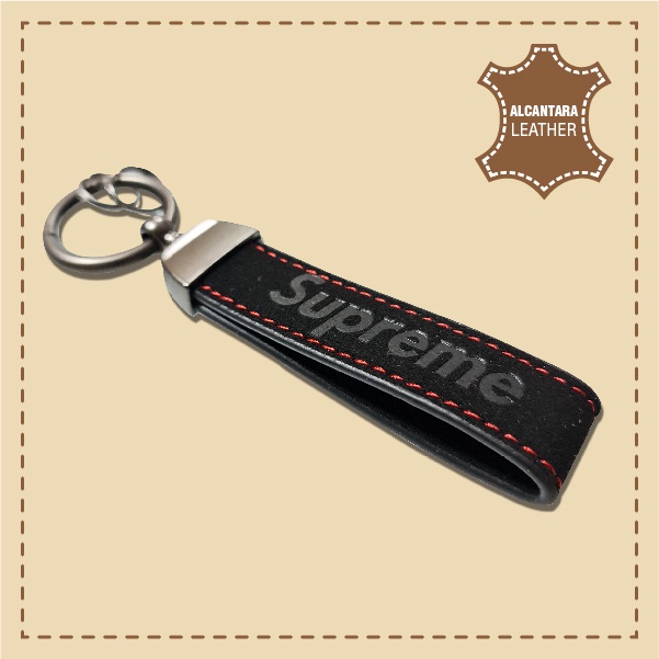 Alcantara Leather Car Key Chain High Quality Luxury Brand Toyota Honda M3 Supreme Shopee Malaysia