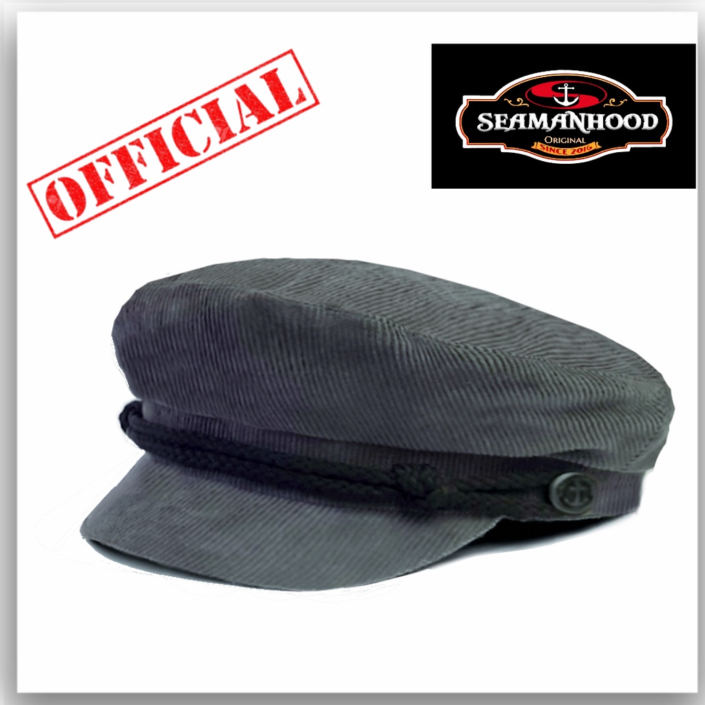 Original Fisherman Hat / Fiddler Cap/ Captain Hat/ Sailor Hat Plain ...