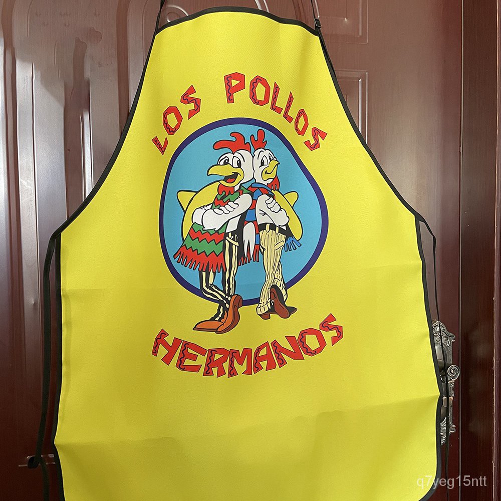 Breaking Bad LOS POLLOS Hermanos Apron Grill Kitchen Chef Apron  Professional for BBQ, Baking Adjustable | Shopee Malaysia