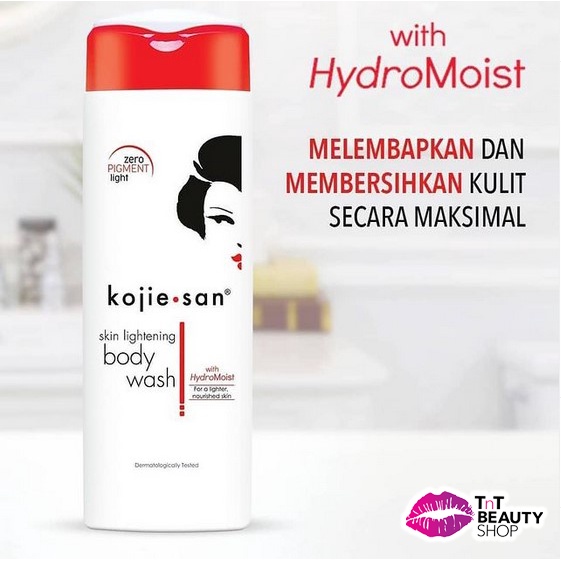 Kojie SAN Skin Lightening Body Wash with Hydromoist 300ml Kojiesan